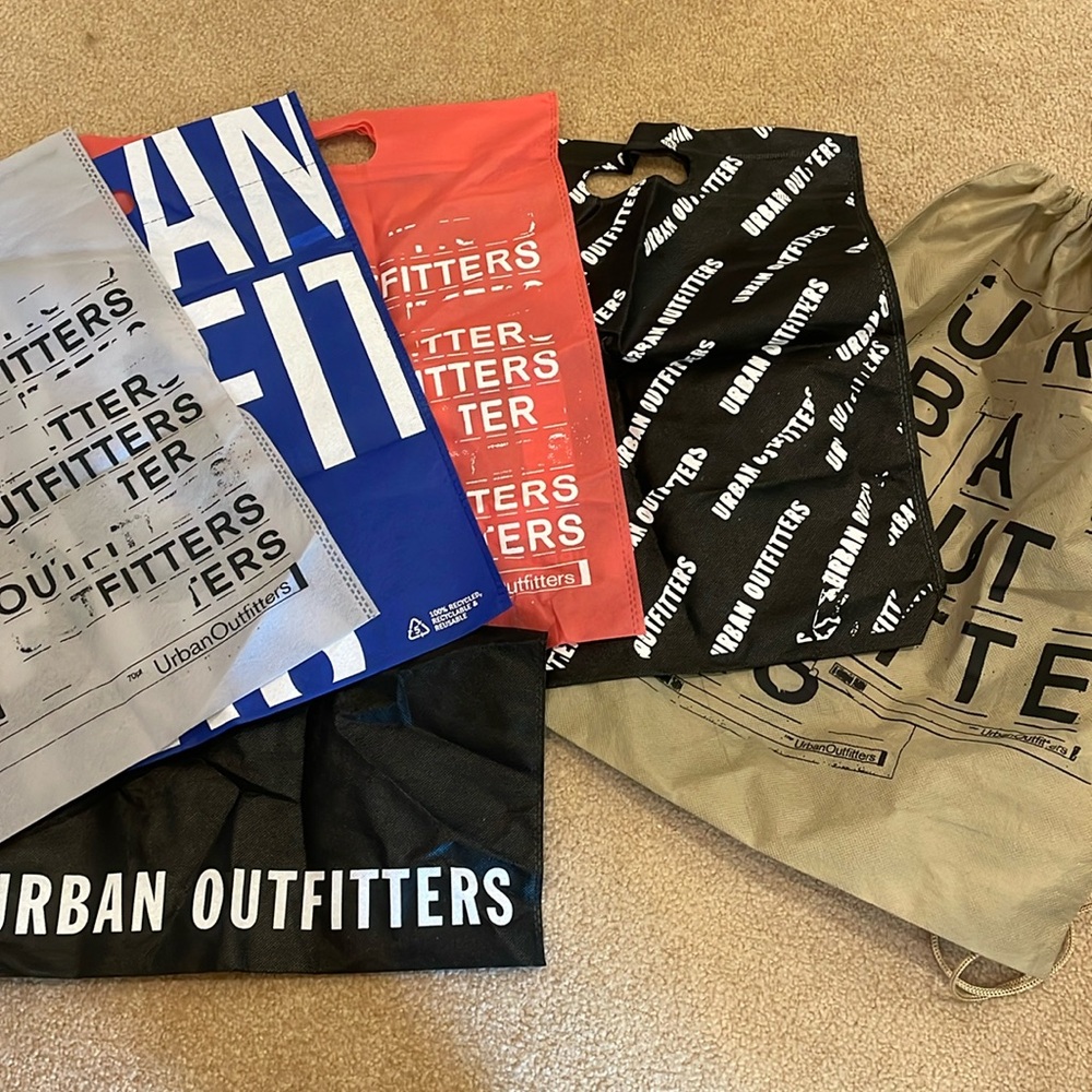 Urban outfitters reusable totes